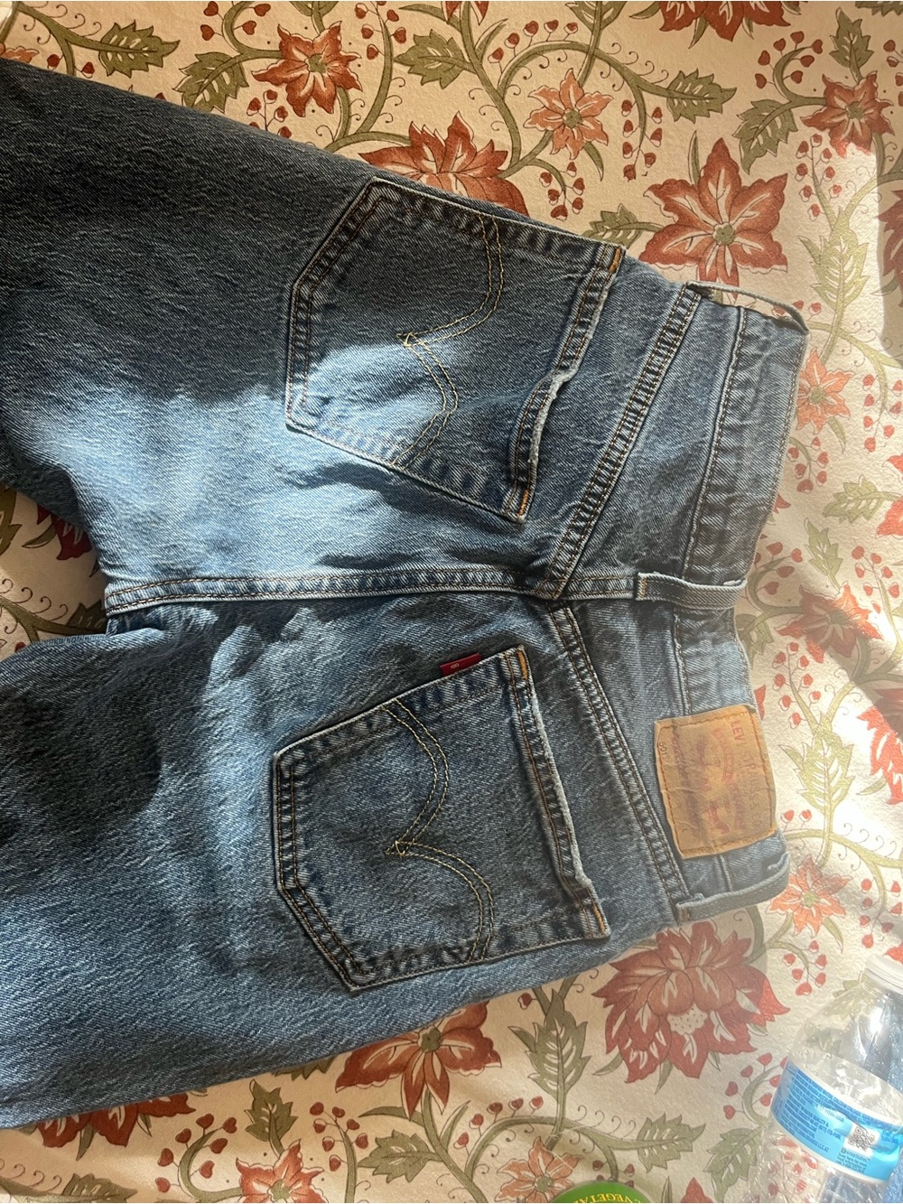 Levi's Women's Blue Straight-Leg Jeans